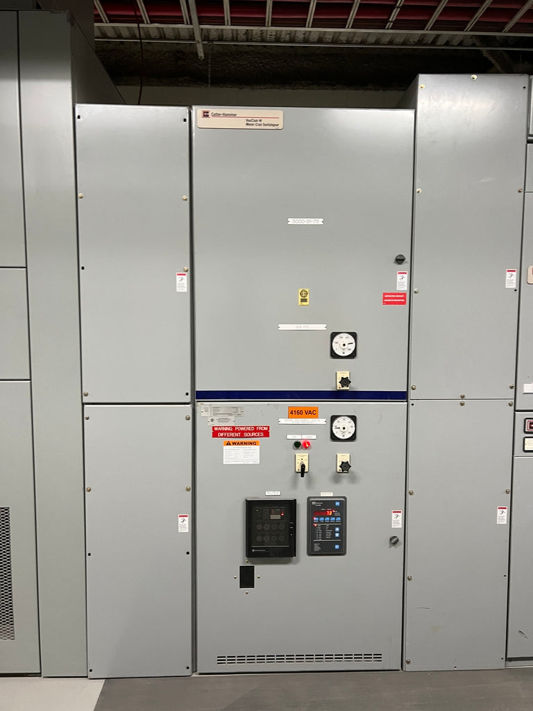 CUTLER-HAMMER VacClad-W Metal-Clad Switchgear, 4160V, 1200A