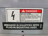 SIEMENS 400 Amp, 3 Poles, 600 Volts Circuit Breaker JXD63S400A w/ Plug-In Mounting PC5778