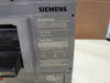 SIEMENS 400 Amp, 3 Poles, 600 Volts Circuit Breaker HJXD63B400H w/ Plug-In Mounting PC5778