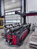 JMT 4-Roll CNC Plate Roll Bending Machine HRB-4 2508