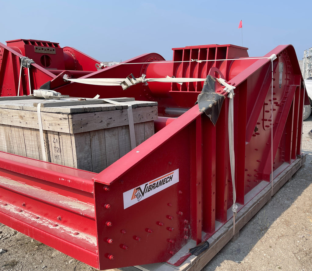 VIBRAMECH 21ft. x 36in. Horizontal Vibrating Screen H1-36-21, Single-Deck