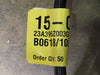 BALDOR 1/16 hp, 90 VDC, 15.4 RPM, 120:1 Gear Motor GPP233141
