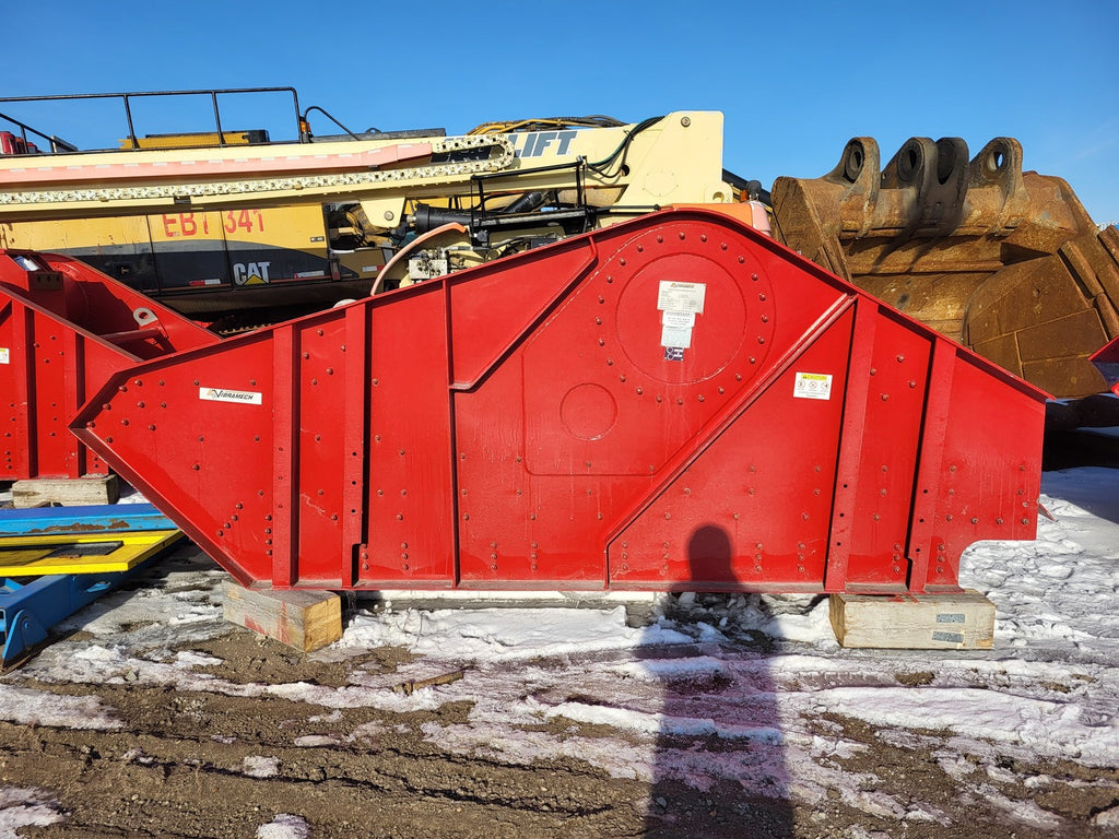 VIBRAMECH 18 ft. x 72 in. Horizontal Vibrating Screen H1-36-18, Single-Deck