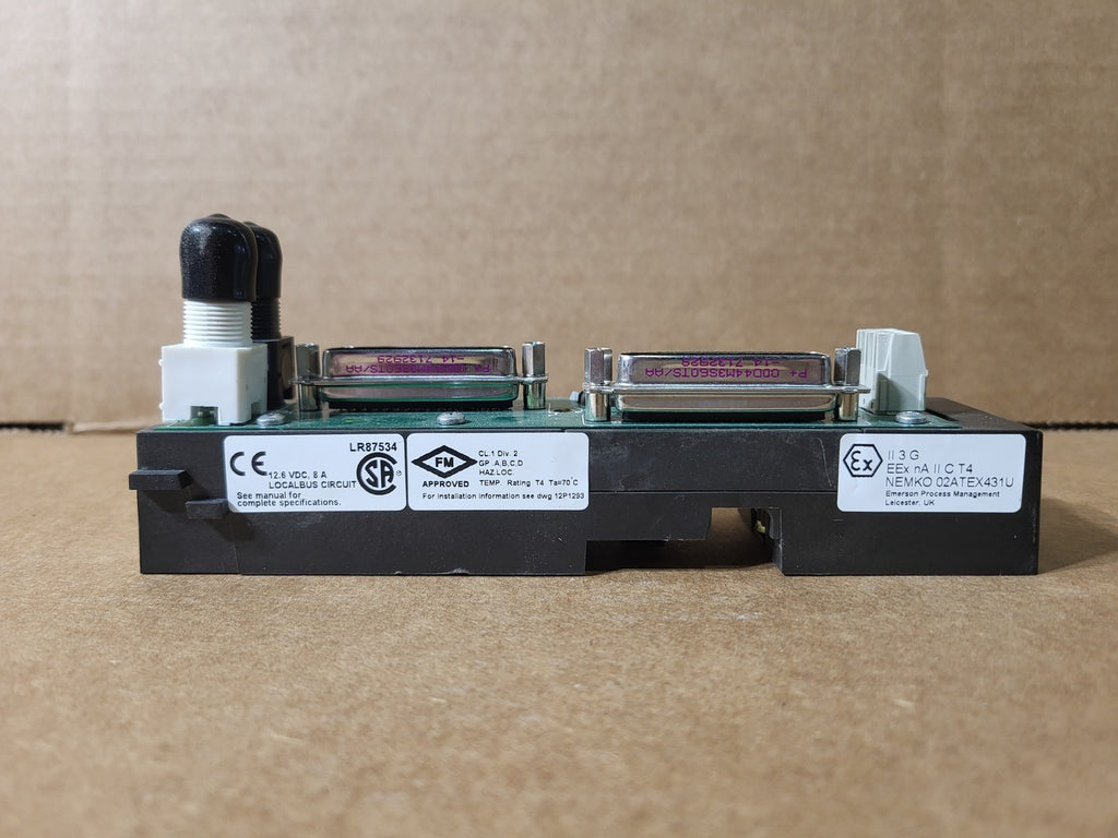 FISHER-ROSEMOUNT SYSTEMS Dual Left Cable Extender KJ4001X1-NB1, 12P3368X012