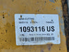 CATERPILLAR 45 mm Flat Grader Cutting Edge 109-3116
