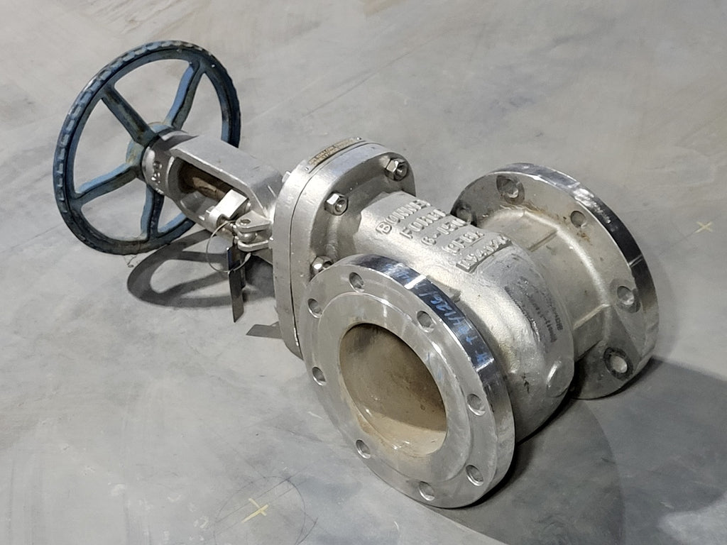 BONNEY FORGE 6" Class 150 Stainless Steel Gate Valve 1-18S-RF-LE