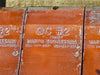 MARTIN ENGINEERING Scraper Cartridge Tipped Orange Urethane Blade 35720-60T