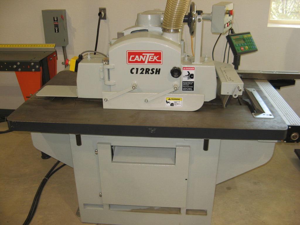 CANTEK 15 hp Straight Line Rip Saw C12RSH