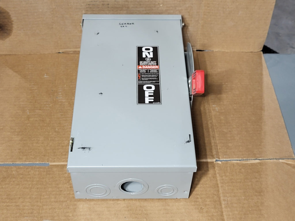 GENERAL ELECTRIC 100 Amp 600 Volt Non-Fusible Disconnect Switch THN3363R
