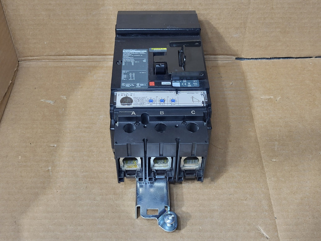 SQUARE D 250 Amp, 3 Pole, 600 Volt Circuit Breaker JRA36250U31X