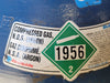 AIR LIQUIDE 2,400 PSI Blueshield 8 Compressed Gas Argon/CO2 Cylinder Tank w/ Pressure Gauge