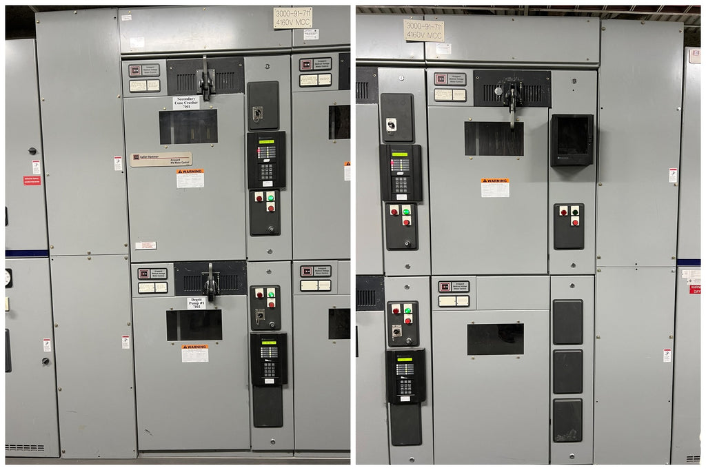 CUTLER-HAMMER Ampgard MV Switchgear, 4160V, 1000A