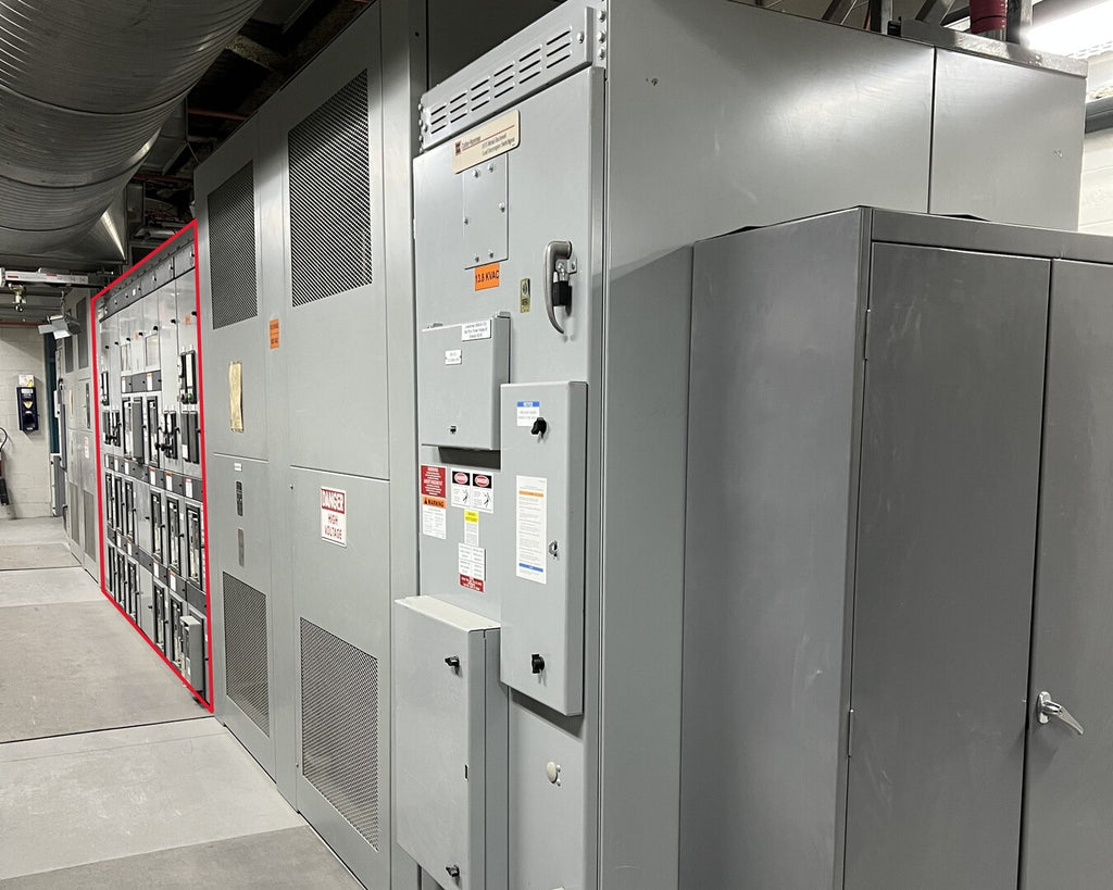 CUTLER-HAMMER MAGNUM DS LV Switchgear, 600V, 3200A w/ Tie Breaker
