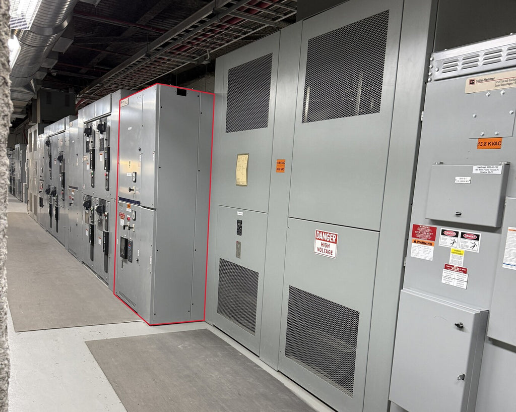 CUTLER-HAMMER VacClad-W Metal-Clad Switchgear, 4160V, 1200A