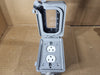 HUBBELL Duplex Receptacle Extra Duty TayMac w/ Cover