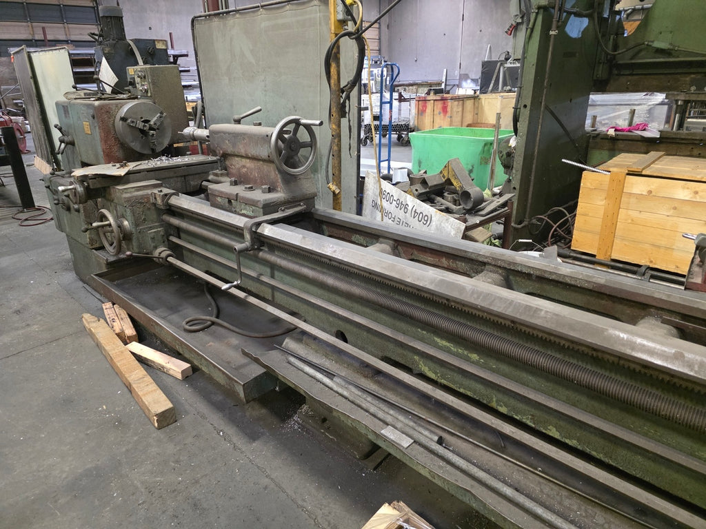 TOS 21" x 120" Engine Lathe SN63B