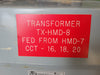 HAMMOND POWER SOLUTIONS INC. 30 kVA Transformer NMT20K030KBK, Pri 480 volts, Sec 208Y/120 volts