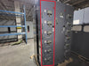 SQUARE D Model 6 Motor Control Center MCC Section, 600V, 3PH, 1200A Bus