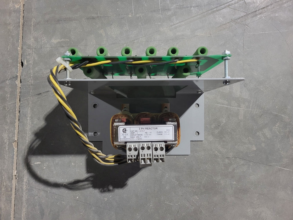 REX POWER MAGNETICS 4 Amp, 600 V, 3-Phase AC Line Reactor 4C5LF