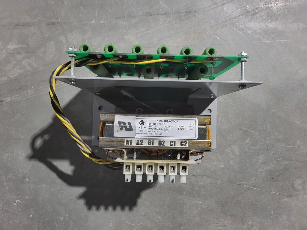 REX POWER MAGNETICS 8 Amp, 600 V, 3-Phase AC Line Reactor 8C5LF