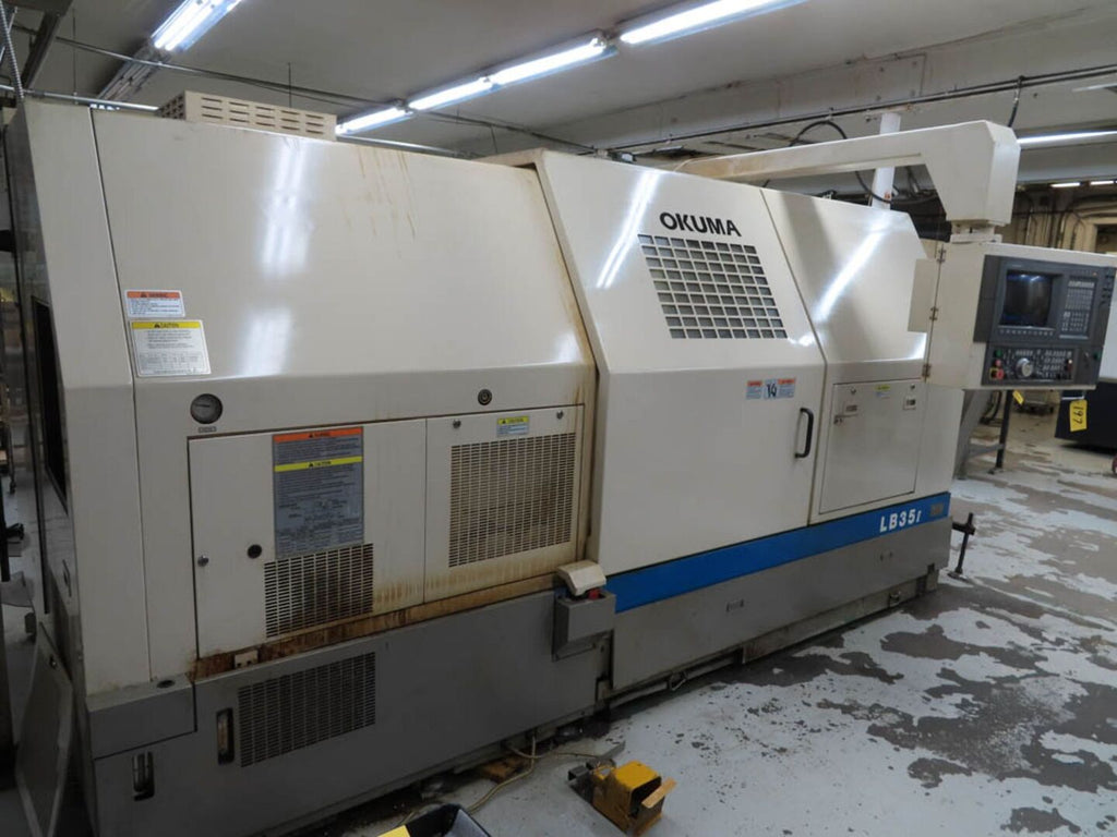 OKUMA 17" x 59" CNC Single-Saddle Horizontal Lathe LB35II