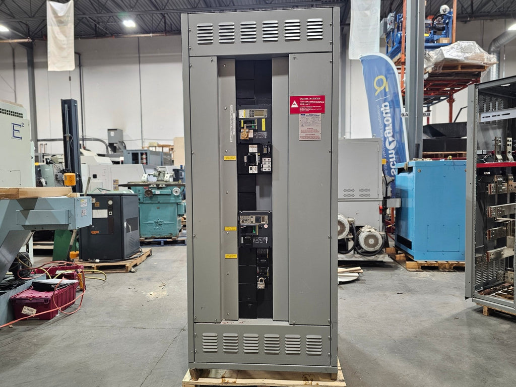 CSL 480/277V, 3-Ph, 3000A Switchgear Unit w/ PowerPact 1200A, 800A Main Breakers