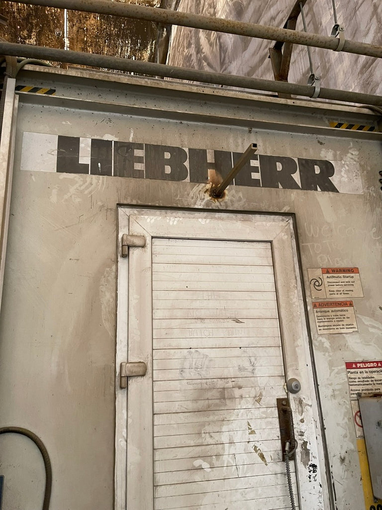 LIEBHERR Concrete Shotcrete Plant Rated Output 52 yd3/h