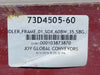 CONTINENTAL CONVEYOR Idler Frame for 60" Belt 73D4505-60