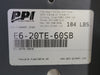 PPI 6" 20 Deg CEMA E Troughing Idler for 60" Belt E6-20TE-60SB