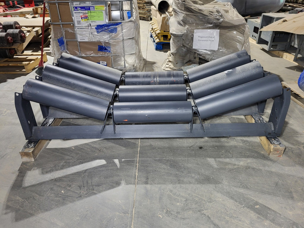 PPI 6" 20 Deg CEMA E Troughing Idler for 60" Belt E6-20TE-60SB
