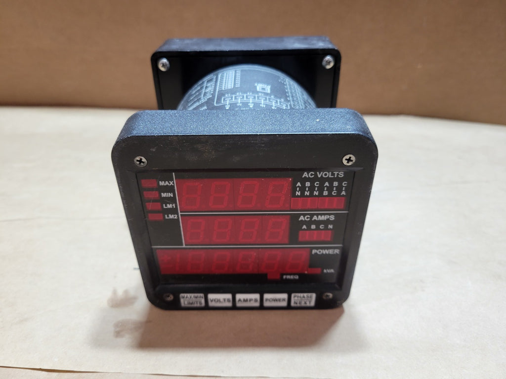ELECTRO INDUSTRIES 3 Phase Multifunction Power Monitor DMMS300-FKVA-3E-M11.5