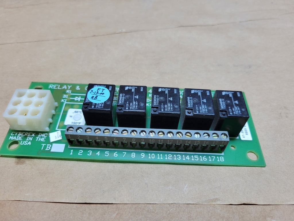 CYBEREX INC Relay & Cust Conn ASM 41-05-600307, RBBS-0500-1005