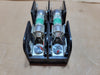GOULD SHAWMUT 600V, Class CC, 30A, 2-Pole Fuse Block 30312R w/ Fuses