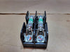 GOULD SHAWMUT 600V, Class CC, 30A, 2-Pole Fuse Block 30312R w/ Fuses