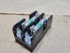 GOULD SHAWMUT 600V, Class CC, 30A, 2-Pole Fuse Block 30312R w/ Fuses