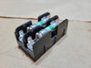 GOULD SHAWMUT 600V, Class CC, 30A, 2-Pole Fuse Block 30312R w/ Fuses