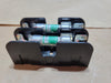 GOULD SHAWMUT 600V, Class CC, 30A, 2-Pole Fuse Block 30312R w/ Fuses