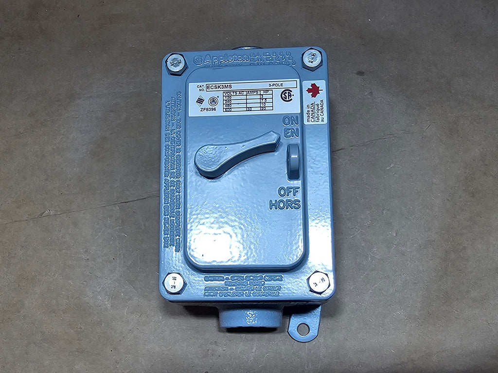 APPLETON Manual Motor Starter Cover Assembly ECSK3MS