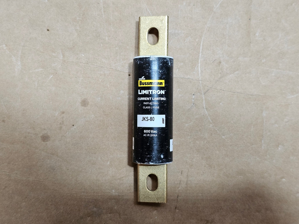 BUSSMAN 80 Amp 600 Volts Class J Fuse JKS-80