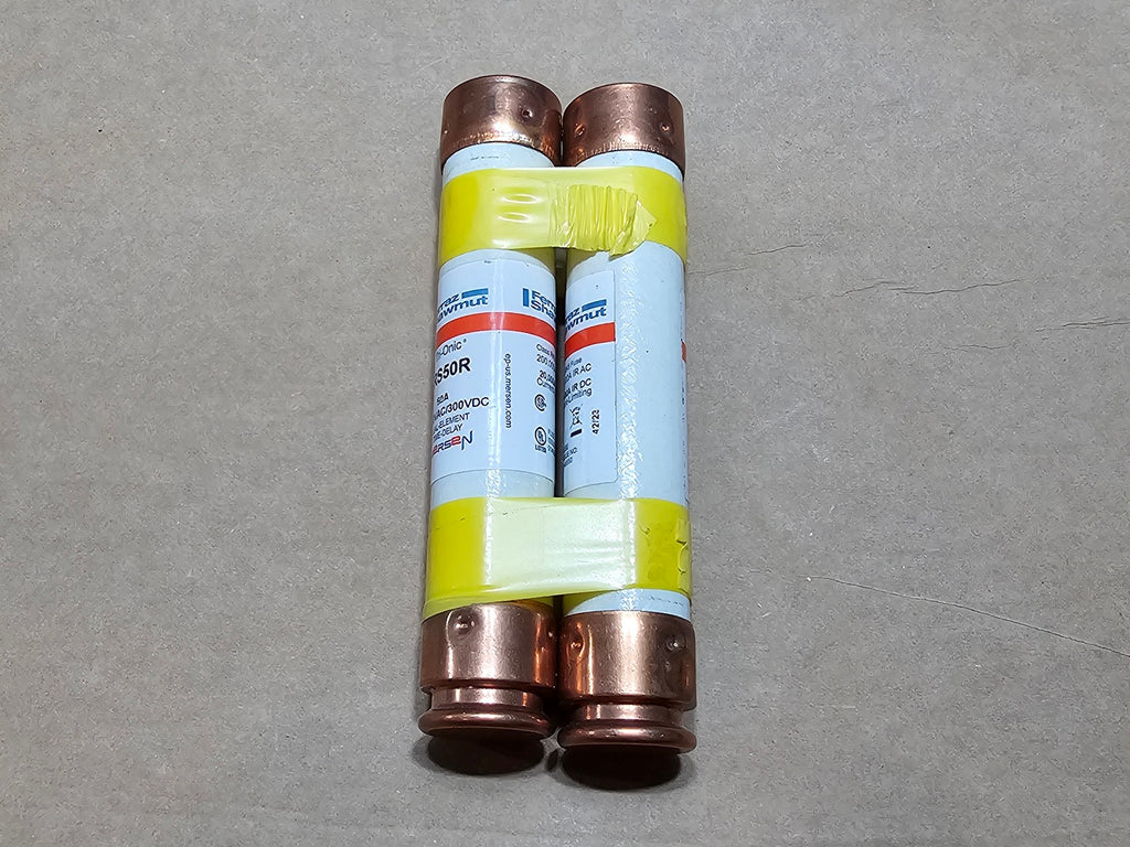 MERSEN 50 Amp 600 Volts Class RK5 Fuse TRS50R (Box of 2)