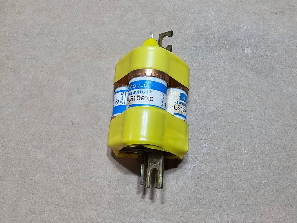 GOULD SHAWMUT 15 Amp 600 Volts Class C Fuse FES15 (Box of 3)