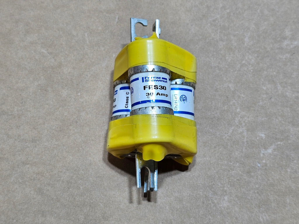 FERRAZ SHAWMUT 30 Amp 600 Volts Class C Fuse FES30 (Box of 3)