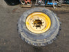 SOLIDEAL 1300-24 Grader Tires on Rims - G-2 Tread, 12PR, Set of 4