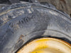 SOLIDEAL 1300-24 Grader Tires on Rims - G-2 Tread, 12PR, Set of 4
