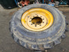 SOLIDEAL 1300-24 Grader Tires on Rims - G-2 Tread, 12PR, Set of 4