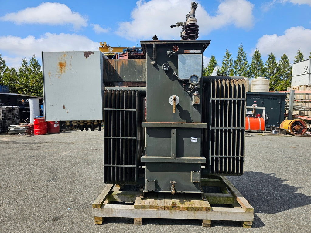PIONEER 1000 kVA Transformer, 24940Y/12470Y Pri. Volts, 480 Sec. Volts