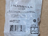 HUBBELL 30A, 125V, 2-Pole Locking Receptacle L530R
