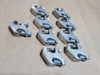 B-LINE Cable Tray Grounding Clamp 9A-2130, 6-250 kcmil (Box of 9)