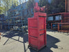 UNIVERSAL HANDLING EQUIPMENT CTC242436 Vertical Hydraulic Baler - 1 Cu. Yd - 5HP - 600V 3PH - Industrial Cardboard & Plastic Baler