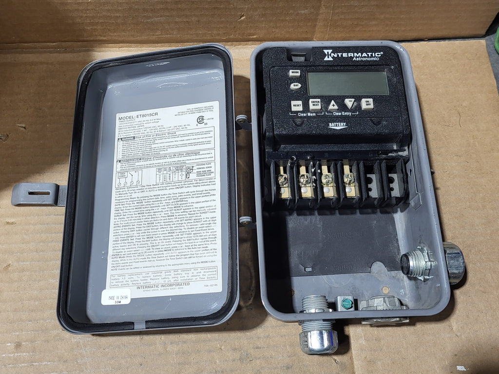 INTERMATIC Astronomic 7-Day 1-Circuit Electronic Control ET8015CR